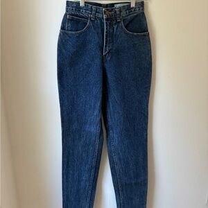 Lawman Dark Wash High Rise Straight Leg Jeans Women’s Size 5 - Vintage 90s